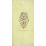 1890s. Man in jacket with cigar, studio shot. It was made by Sterlisky’s photography studio in Budapest. Original  Cabinet card / CDV photo / hardback photo. Cut. (2792230)