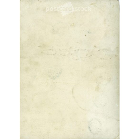 1910s. Young mother with her children, full length shot outdoors. Original paper image. Its maker is unknown. (2792249)