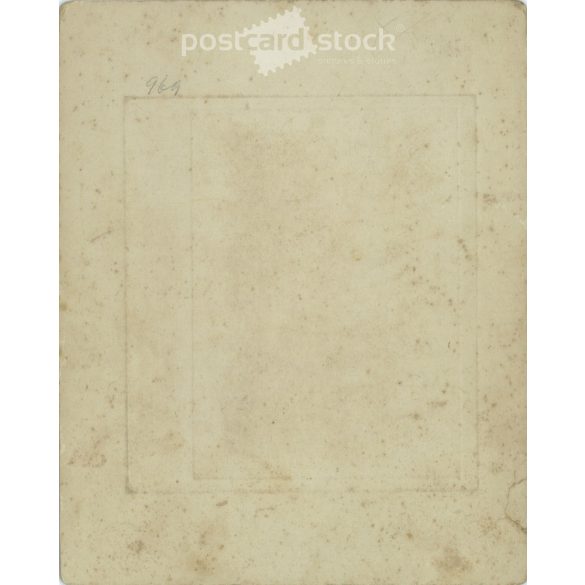 1910s. Studio portrait of a young man. Taken by Bernát Fanto in his photography studio in Kecskemét. Original, cashiered paper image. (2792253)