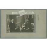 1910s. Family photo, studio shot. Szmrecsányi, photography studio, Nagykőrös. Its maker is unknown. Original, cashiered paper image. (2792261)