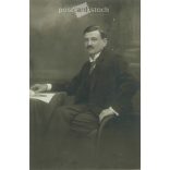1920s. Studio photo of an elegant young man. Made in Kürti’s photography studio, Sopron. Original, cashiered paper image. (2792263)