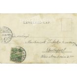 1902 - Lipik spa, old park (today’s Croatia). Made by Schmidt Edgar in Dresden-Budapest. Photo sheet, postcard. (2792287)