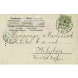 1903 - Romantic postcard, colored photo sheet, with Budapest stamp. (2792295)