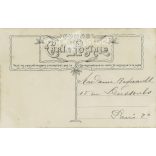 1910s. Romantic, French postcard, colored photo sheet. (2792315)