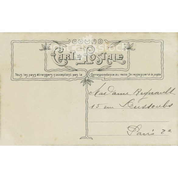 1910s. Romantic, French postcard, colored photo sheet. (2792315)