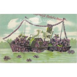   1915 - Sincere congratulations. Dutch, lithographed, embossed and gilded. (2792319)