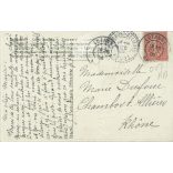 1915 - New Year’s greeting. French, lithographed, embossed and gilded greeting card. (2792321)