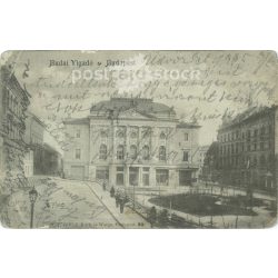   1905 - Vigadó of Buda. Budapest. M.T. and F.J. Koch and Warga. Postcard, photo sheet. (2792331)