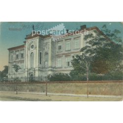   1922 - Keszthely, monastery building. Colored photo sheet, postcard. (2792334)