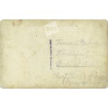 Early 1920s. Group photo of men. Photo by Foto Schäffer, Riesenburg. Postcard, photo sheet. (2792336)