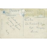 1928 - Cheerful postcard, car series, with unique illustration. (2792337)