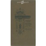 1912 - Studio photo of a young woman in an elegant dress and hat. His identity is unknown. The photo was taken in the photography studio of Mérei és Társa in Budapest. Original  Cabinet card / CDV photo / hardback photo. (2792349)