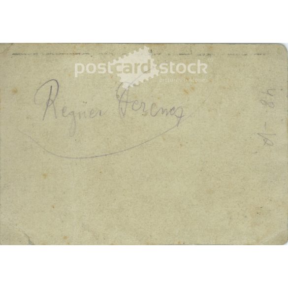 Early 1900s. Ferenc Regner’s photo, Diósgyőr, iron factory stamp. The creator of the image is unknown. The photo was taken in Hungary. Original paper image. (2792354)