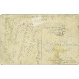 1944 - Romantic old postcard, photo sheet. (2792361)