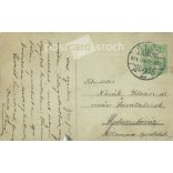 1911 - Győr. Young man, wearing a hat, holding gloves. Original black and white old photo sheet, postcard. (2792369)