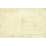 Early 1900s. Threshing in the border. Made in Máté photography studio in Dombóvár. Black and white paper image. Old postcard, photo sheet. (2792373)