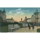 1916 - Arad. Kossuth Park. Colored photo sheet, old postcard. (2792374)