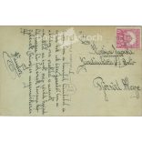 1927 - Romantic old postcard. Paris. Young lady in hat and veil. Gelatin silver. (2792378)