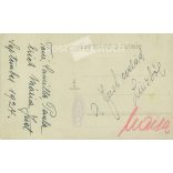 1924 - Family photo in the park, Linz. Sepia, old photo sheet, postcard. (2792379)