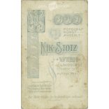 1905 - Studio photo of a middle-aged, elegant man, taken in the photography studio of Nikolaus Stotz. Vienna. Old photo / Visitcard / CDV photo. (2792397)