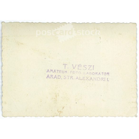 1930s, Arad. Cheerful young people on a picnic. Black and white original paper image, old photo. (2792406)