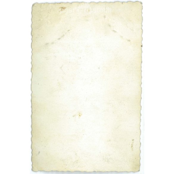 1930s. Riding the pig. Black and white original paper image, old photo. (2792407)