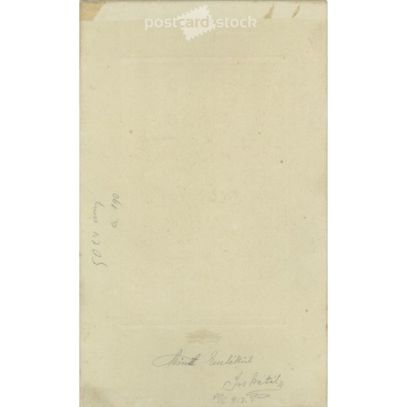 1905 - Classy young man, his studio photo. Szombathely. Black and white original cashier paper image, old photo. The picture was taken by Tódor Szilárd’s photography studio. (2792413)