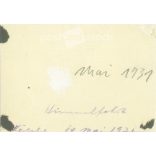 1931 - Germany. Family lunch in front of the house. Visiting parents in the countryside. Its maker is unknown. Black and white original paper image, old photo. (2792437)