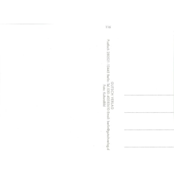 1950s. Germany. Young woman on a motorcycle. Published by Gutsch Verlag, Berlin. Cut out postcard. Black and white reprint from an old photo. (2792443)