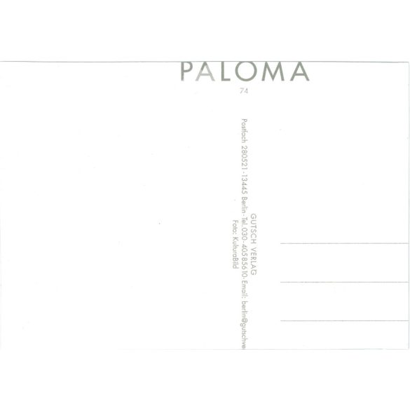 1950s. Germany. Rolling clothes. Published by Gutsch Verlag, Berlin. Cut out postcard. Black and white reprint from an old photo. (2792450)