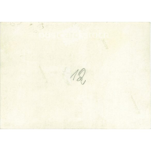 1950s. Germany. BMW motorcycle. Black and white original paper image, old photo. (2792452)