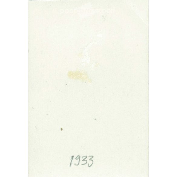 1933. Germany. A young man, presumably a soldier. Black and white original paper image, old photo. (2792460)