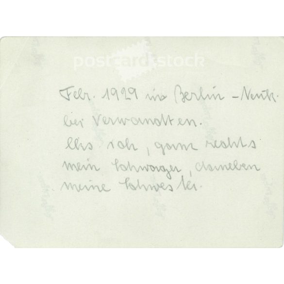 1929. Germany. Fun company. Black and white original paper image, old photo. (2792461)