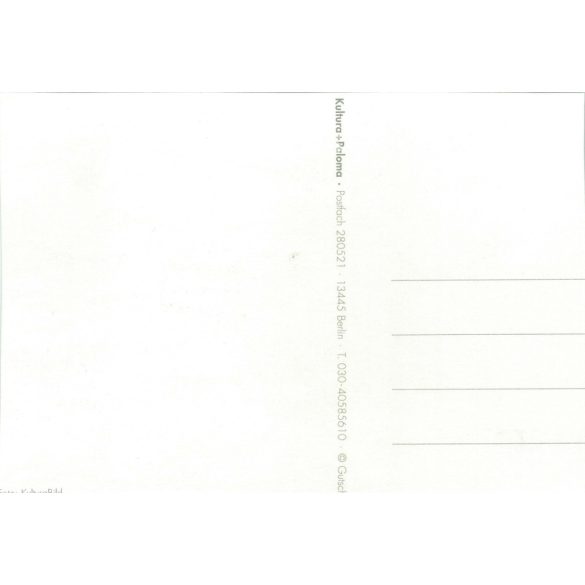 1960s. Germany. A good vintage. Cut out postcard. Sepia effect, reprint after an old photo. (2792464)