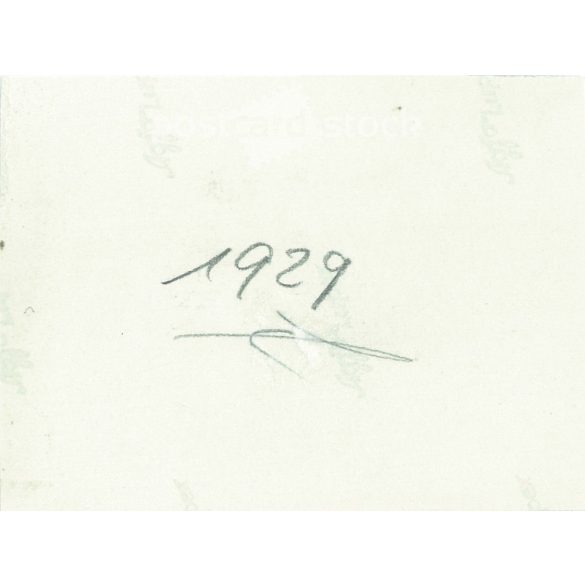 1929. Germany. On a road trip. The picture was taken by the Foto Regal studio. Black and white original paper image, old photo. (2792467)