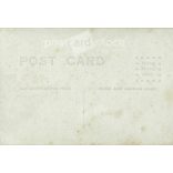 1920s. Germany. Old carriage with parasol. Original paper image, old postcard, photo sheet. (2792473)