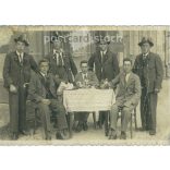 1930s. Germany. Alpine lads. Black and white original paper image, old photo. (2792487)