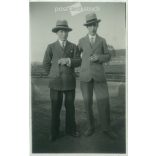 1950s. Germany. Young people with cigarettes. The creator of the picture and the identity of the people on it are unknown. Black and white original paper image, old photo. (2792492)