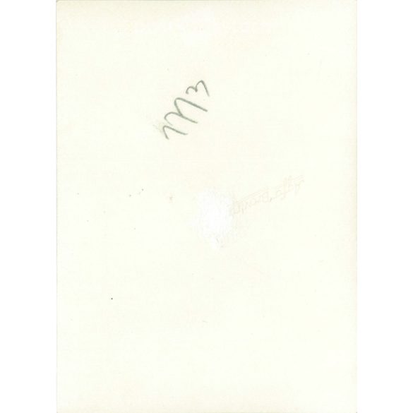 1950s. Germany. With a Mercedes sports coupe. The creator of the picture and the person on it are unknown. Black and white original paper image, old photo. (2792496)