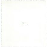 1950. Germany. Young lady in Adam costume. The creator of the picture and the person on it are unknown. Black and white original paper image, old photo. (2792519)