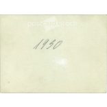 1930. Germany. Before the driveway. The creator of the picture and the person on it are unknown. Black and white original paper image, old photo. (2792527)