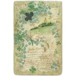 1903 - Lithographed, embossed old postcard. Stamped Mezőtúr. (2792533)