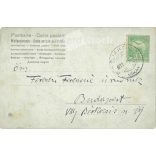 1911 - Art reproduction, old postcard. (2792535)