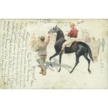 1900 - Art reproduction, old postcard. (2792536)