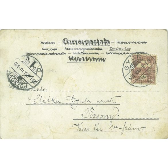 1900 - Art reproduction, old postcard. (2792536)