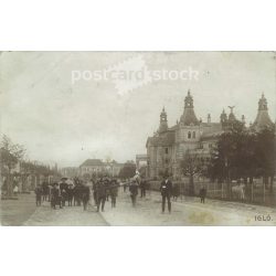   1910s. Igló. Original paper image. Black and white old photo sheet, postcard. Published by D. Ferencz. (2792543)