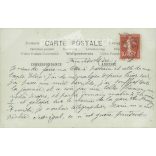 1909 - Romantic old postcard. Colored photo sheet. (2792549)