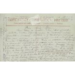 1900s. Romantic old postcard. Colored photo sheet. (2792550)