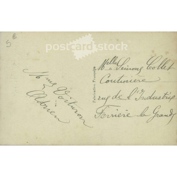 1900s. Romantic old postcard. Colored photo sheet. (2792551)