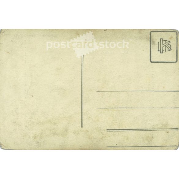 1920s. Young man with bicycle. Original paper image. Old photo. Black and white photo sheet, postcard. (2792562)